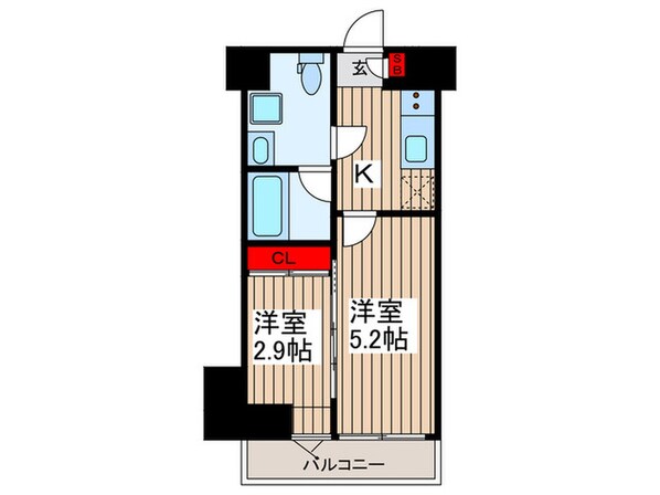 SYFORME住吉の物件間取画像